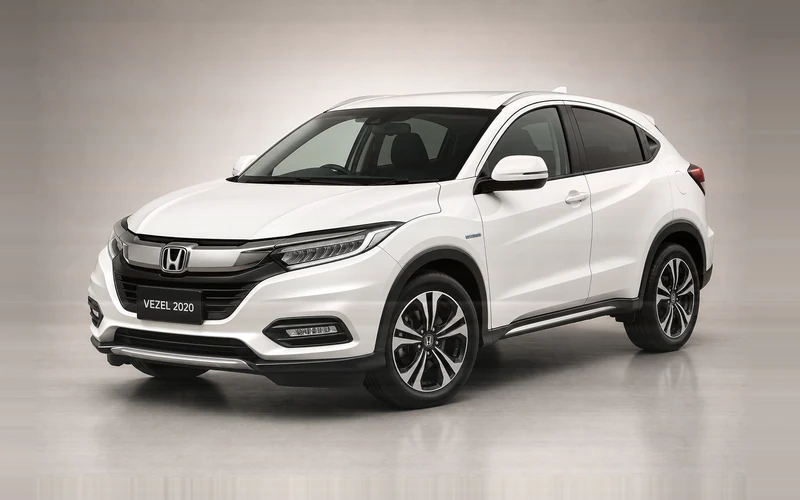 Honda Vezel 2020, önden çeyrek açı