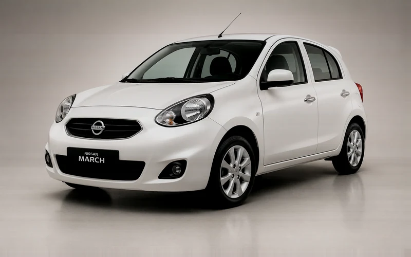 Nissan March, önden çeyrek açı